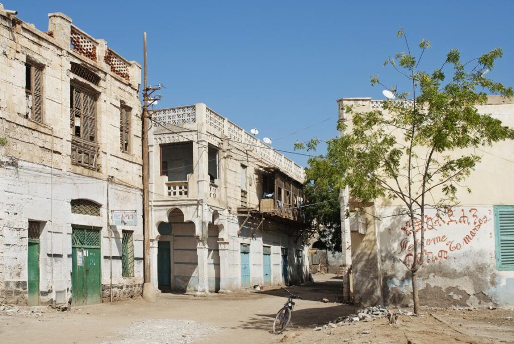 Häuser in Altstadt von Massawa