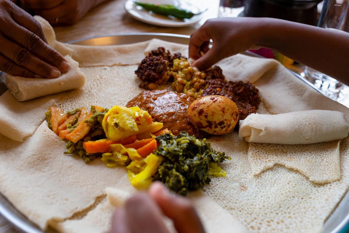 Vegetarisches Essen in Eritrea